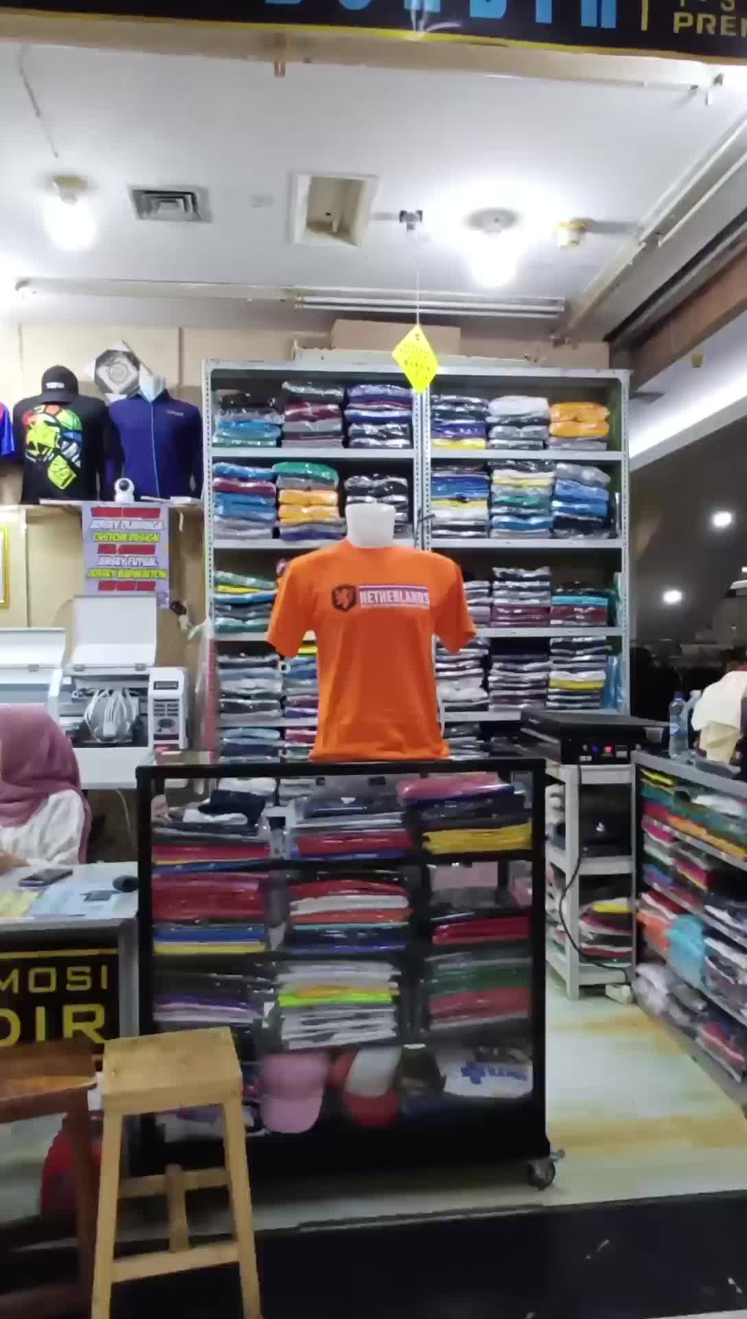 WALE Kaos Jersey Netherlands Ambon Maluku Pria Wanita Katun Combed