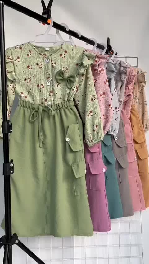 Zoya SETROK ANAK KEKINIAN 2-12THN BAHAN CRINKLE