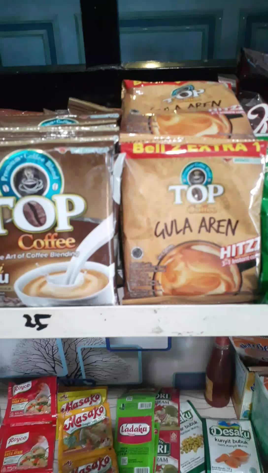 45 pcs top kopi gula aren