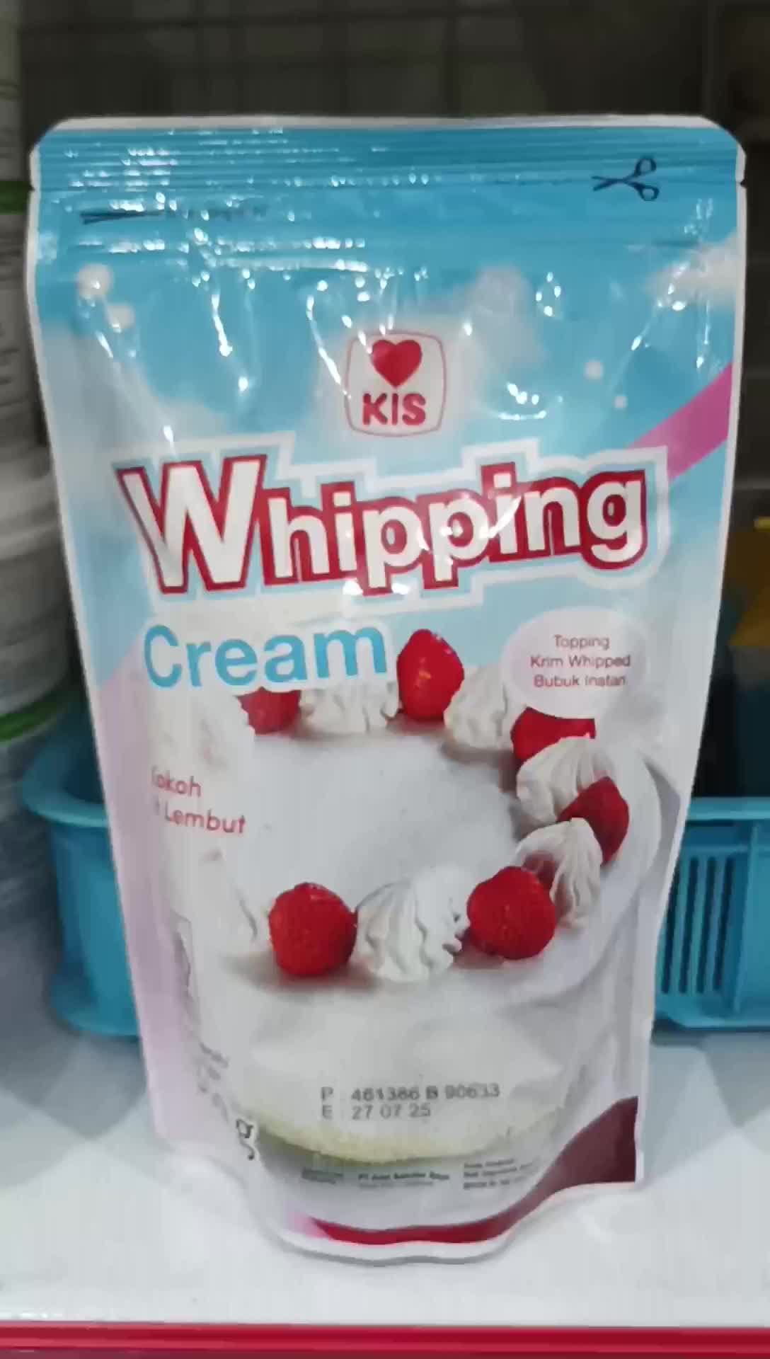 KIS Whipping Cream Bubuk Krim Kue Cake Instan 300 Gram
