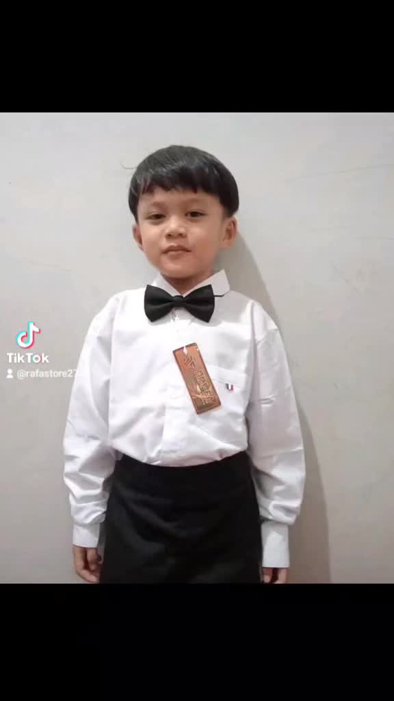Pakaian Anak Laki-Laki  Kemeja Lengan Panjang Usia 2-14 Tahun Polos Cotton Katun Kid Remaja laki2 6–12 7-8 tahun zero-hijau botol Transparent Putih Putih Baju Fashion