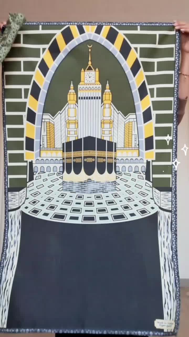 Isi 10 Pcs Sajadah Traveling Made In Turkiye Ukuran 105 cm x 60  cm isi 10 pcs made in Turki Souvenir Umroh