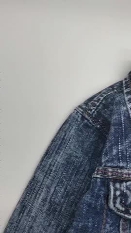 Jaket Anak Jeans Icewash Bordir Little Dino Fashion