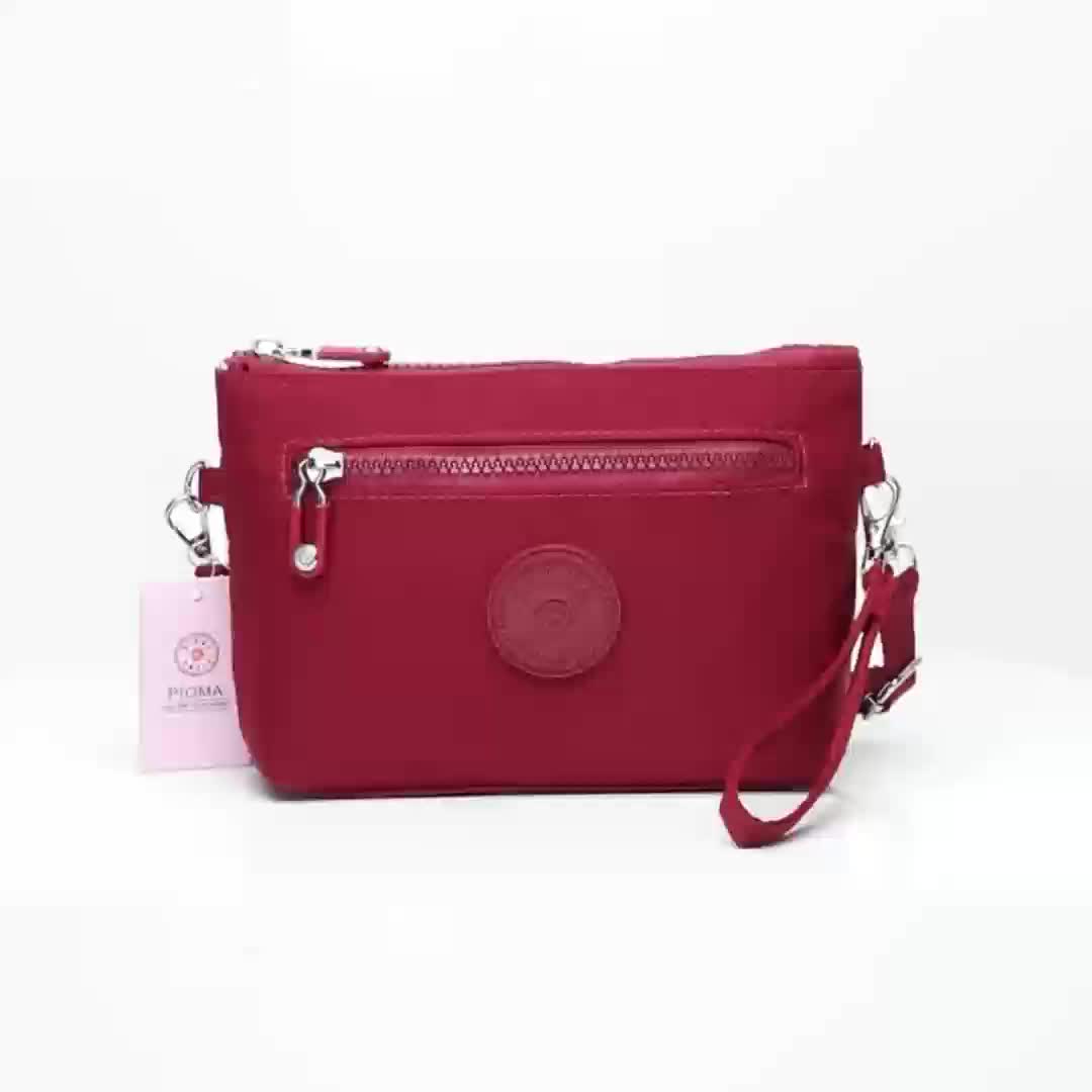 OPIOBAGS Pioma Sylpa Sling Bag - Tas Selempang Bahu Wanita -Shoulder Bag Nylon Pioma - Mini Pouch Wanita