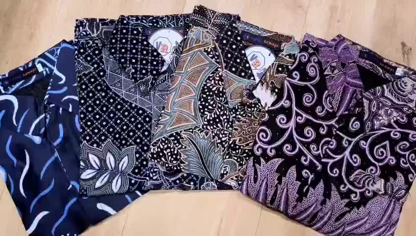 Kemeja Batik Anak Lengan Pendek Kondangan Motif Fashion