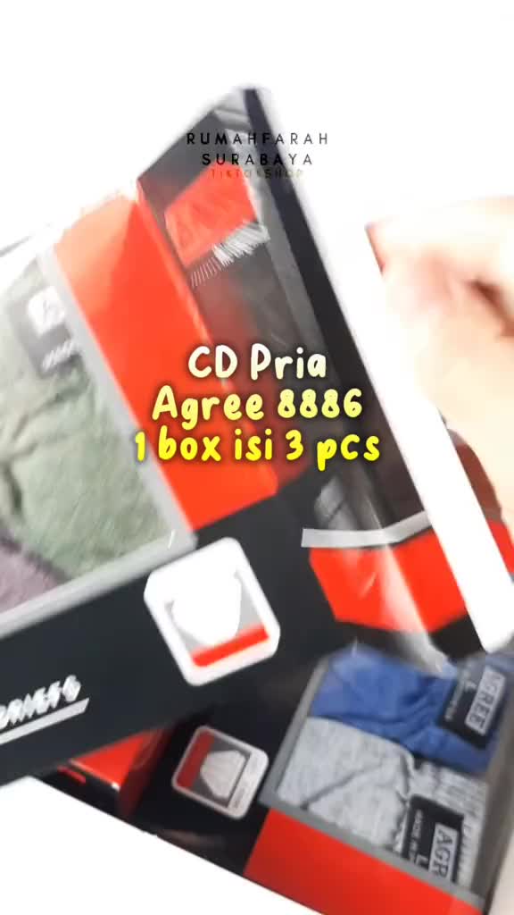 Agree Art 8886 Celana Dalam Pria Set Isi 3 Pcs Dewasa Cowok Boxer  Katun  Lembut Karet Kotak Motif Pendek Remaja