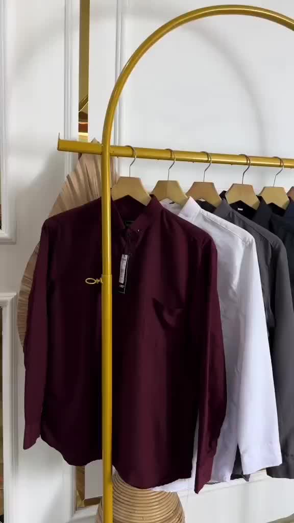 Promo COD Kemeja Lengan Panjang Slim fit Reguler Kekinian Kemeja Putih Kemeja Cowok Hitam