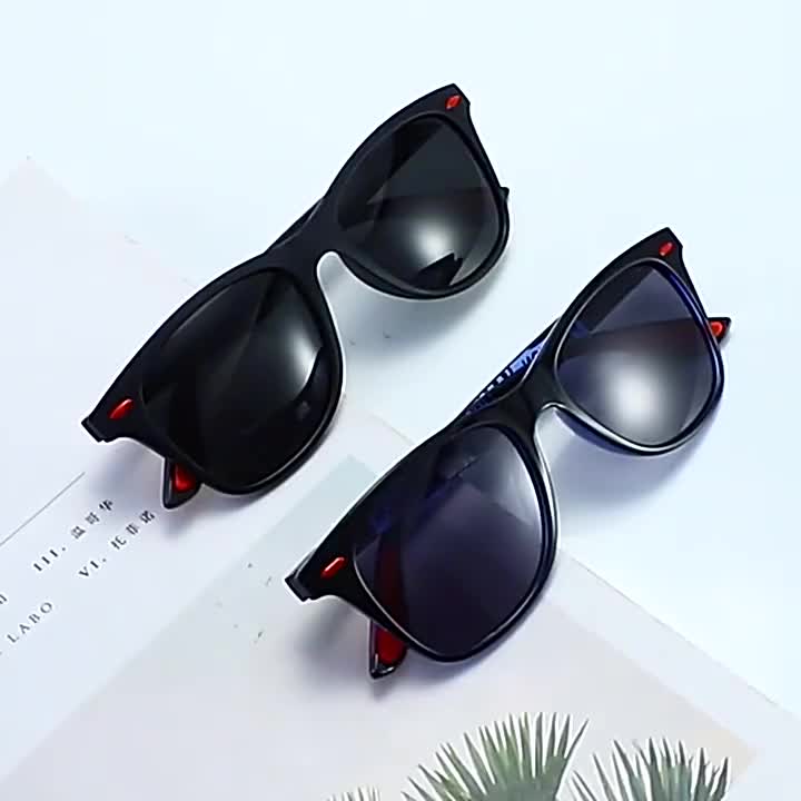 Polarized Sports Sunglasses Men Women Driving Square Frame Eyewear Male Goggle UV400 mancing sepeda Kacamata Lensa