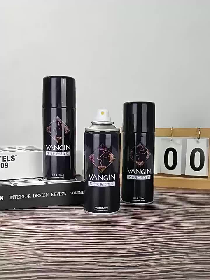 150ml Cat Rambut Spray Non Permanen Cat Rambut Semprot Sementara Hair Color Spray Non Permanent