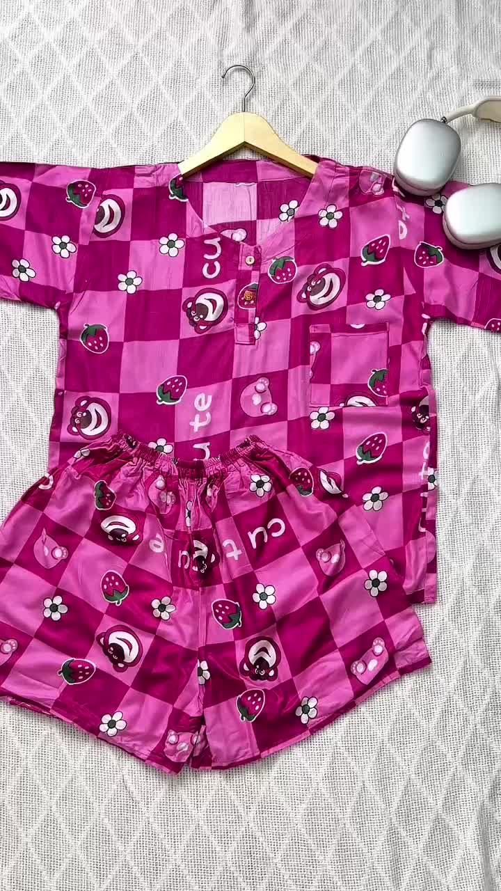 Sapasara - Baju Tidur Wanita Baby Doll Setelan Pendek Rayon Bali Busui Friendly Baju Tidur Etalase 2