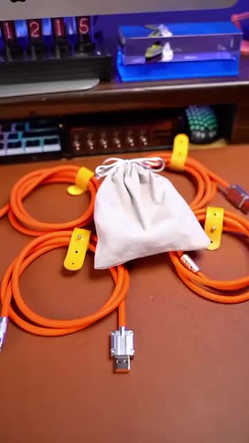 Kabel Data 120W Super Fast Charging 6A For Micro - Type C Cable Durable Silicone 120 Watt Charger