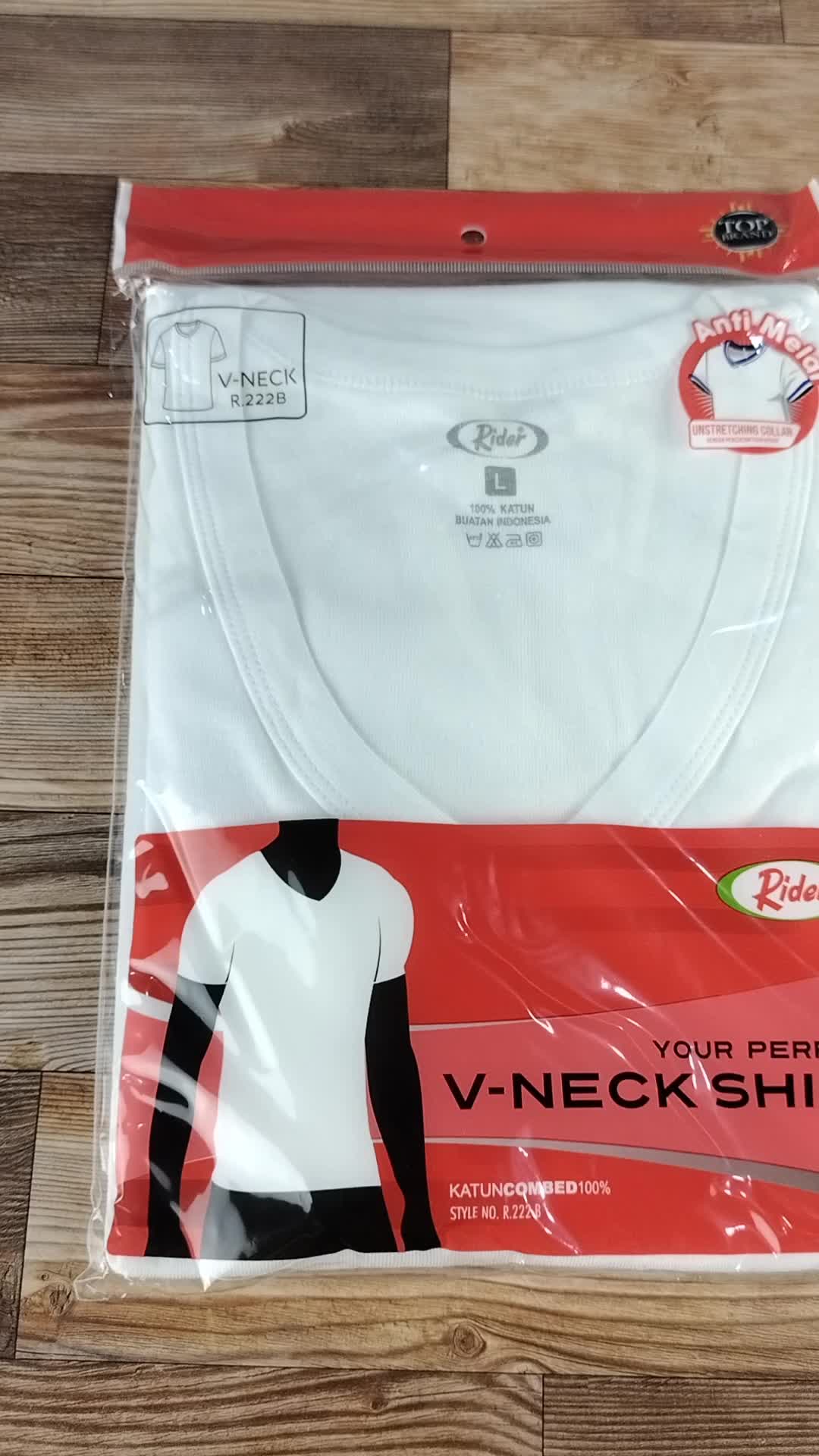 RIDER KAOS DALAM VNECK R 222 B