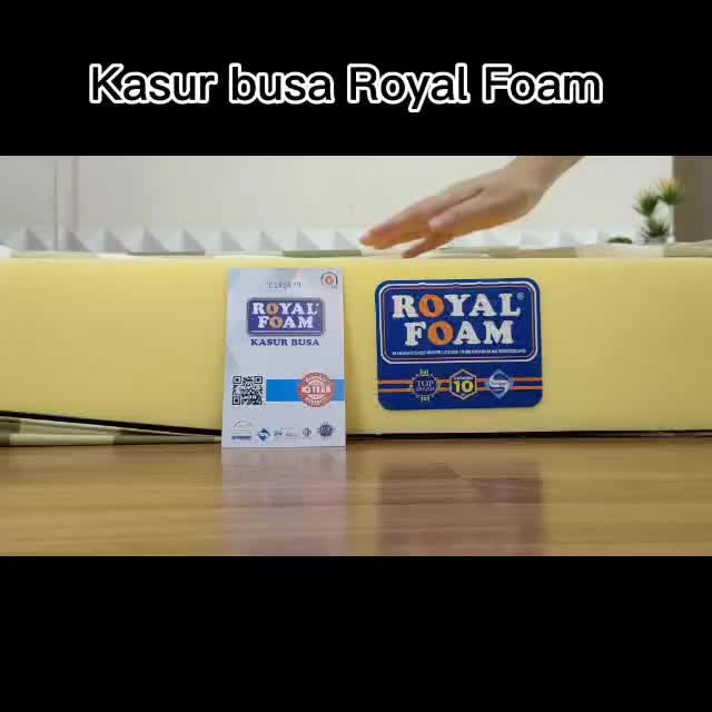 Kasur busa anti kempes tebal 15cm  single garansi 10 th, Royal Foam density 16 halal