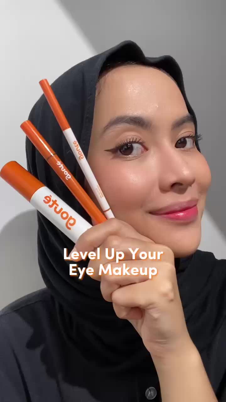 Goute Matte Eyebrow - Pensil Alis putar Long Lasting upto 12H | Buildable & Blendable Precise Tip & Soft Spoolie Goubrow