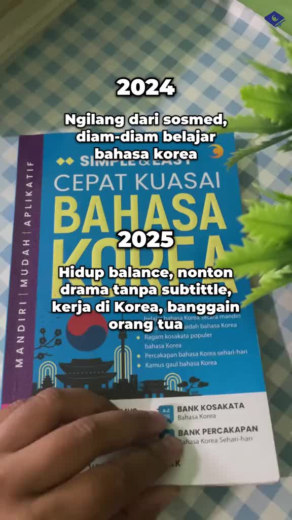 Buku Simple & Easy Cepat Kuasai Bahasa Korea - Pecinta Korea Wajib Punya