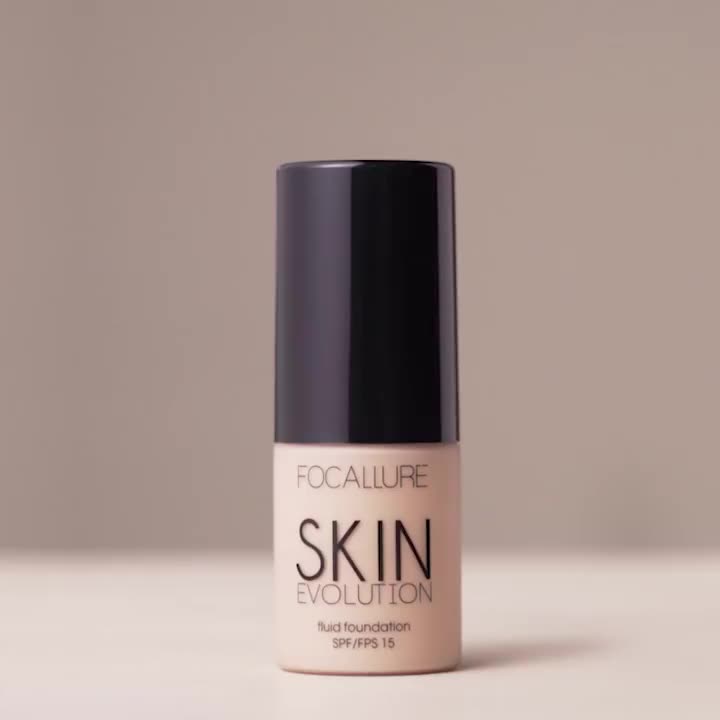 FOCALLURE Full Coverage Oil-control  Liquid  Fluid Foundation FA30 Concealer Extract Lasting