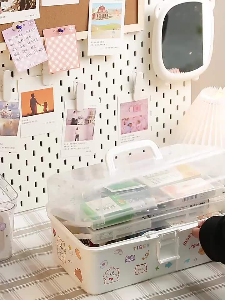 Kotak Penyimpanan Mainan 3 Tingkat Storage Box Serbaguna 1Home Store SH009