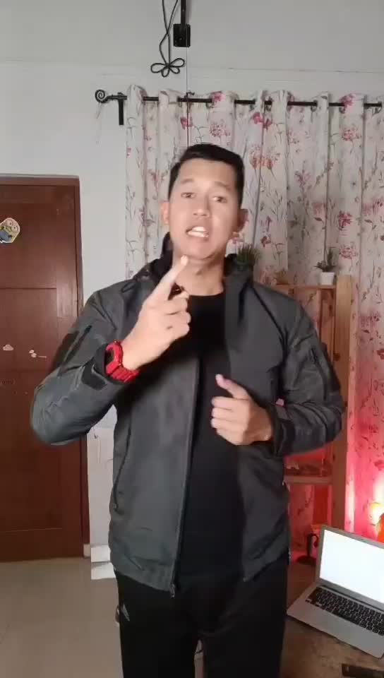 Jaket Tactikal Paspampres Indonesia Anti Air & Bara M-XXL Jumbo Warna Hitam Pria Wanita