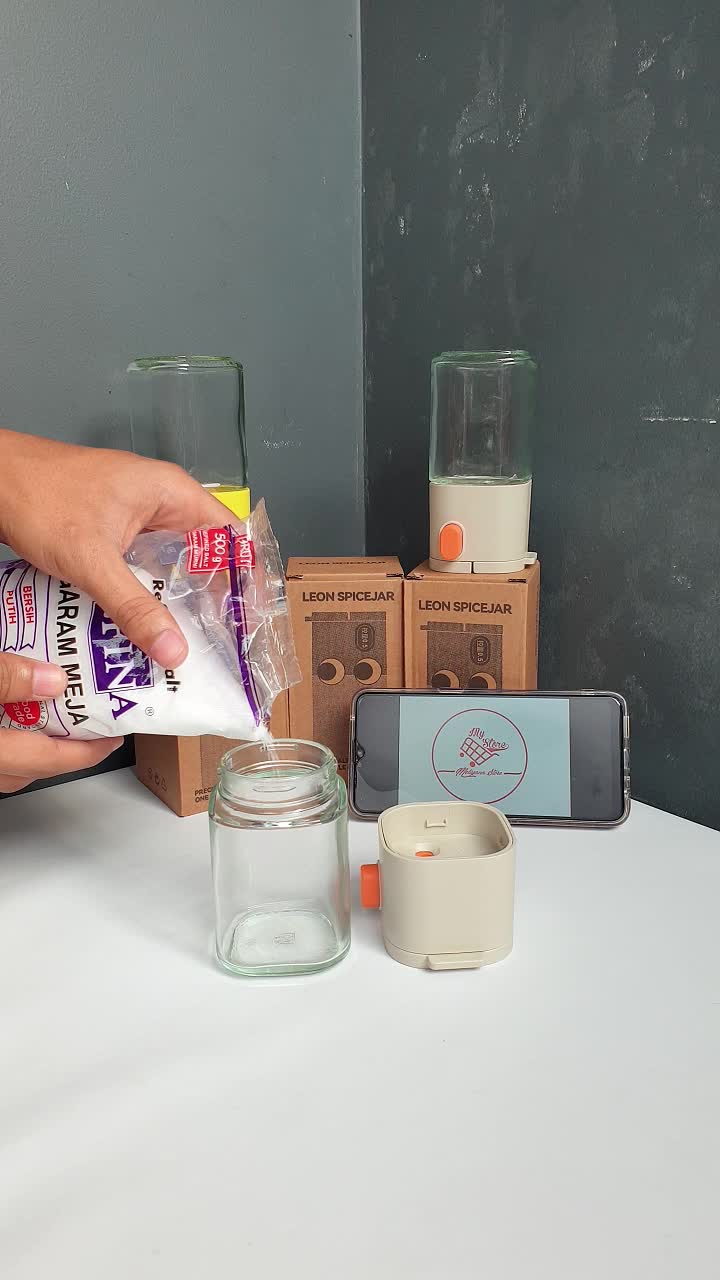 2 in 1 Dispenser Bumbu Dapur Botol Otomatis Dan Manual Model Terbaru Taburan Lebih Merata Gramasi Lebih Konsisten Membuat Memasak Jadi Lebih Mudah