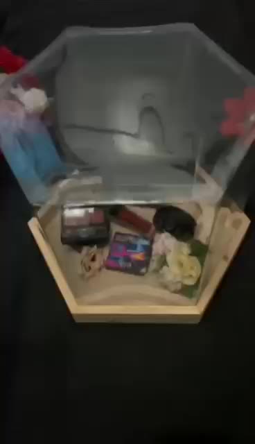 Kotak hantaran segi 6 heksagonal box seserahan pernikahan