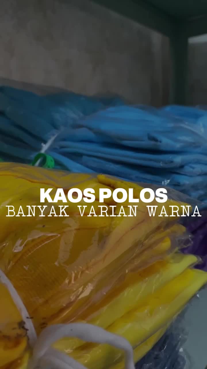 Kaos | kaos polos | kaos cotton combed 24s | kaos pria & wanita | warna 2