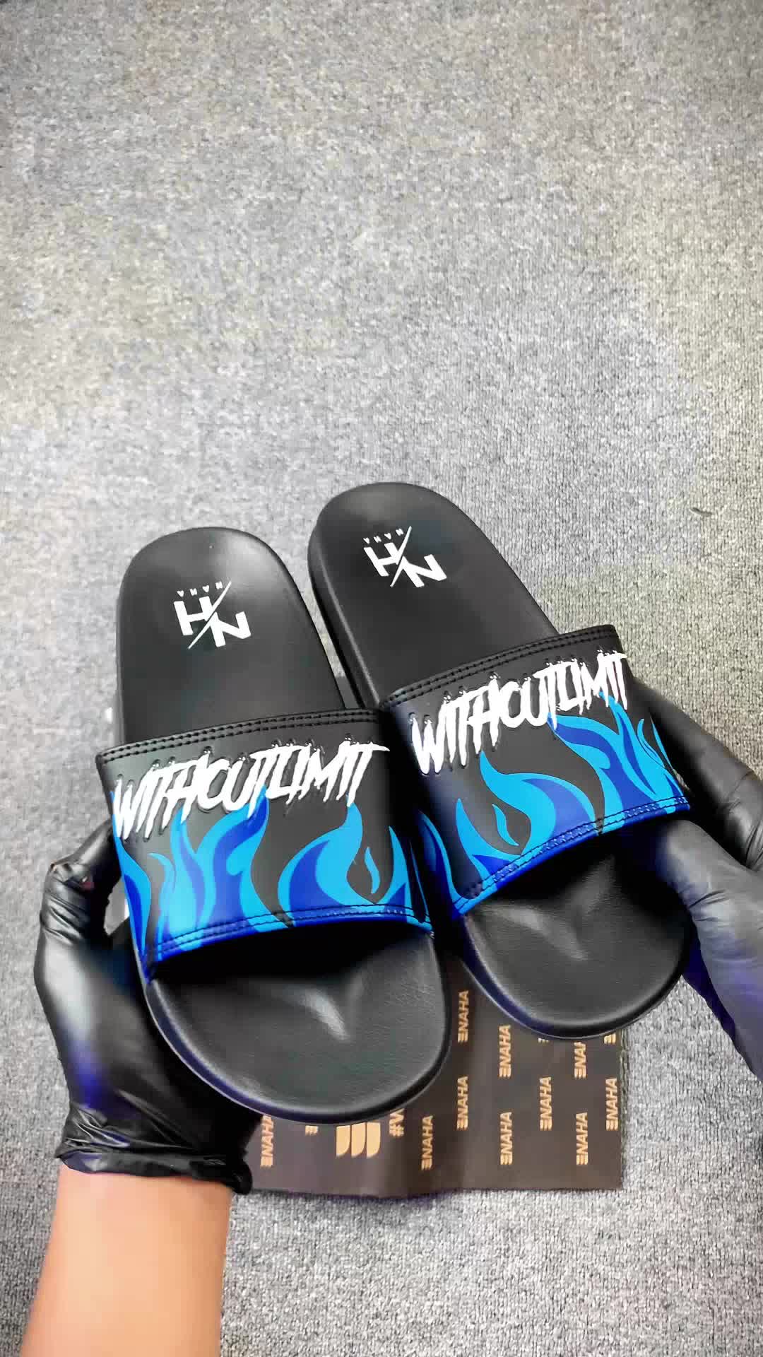 Naha Sandal Selop Slip On Pria Wanita Dewasa Junior Anak Slipper Api Hitam Aesthetic Sendal Karet Slop Cowok Cewek Empuk Murah Cod Dalam Ruangan Luar Ruang Anti Licin Ringan Keren Shoes Size 31-43