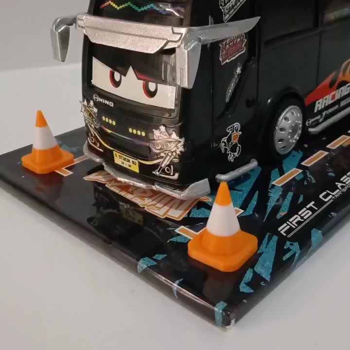 Cone Kerucut Aksesoris Miniatur Bus RKC