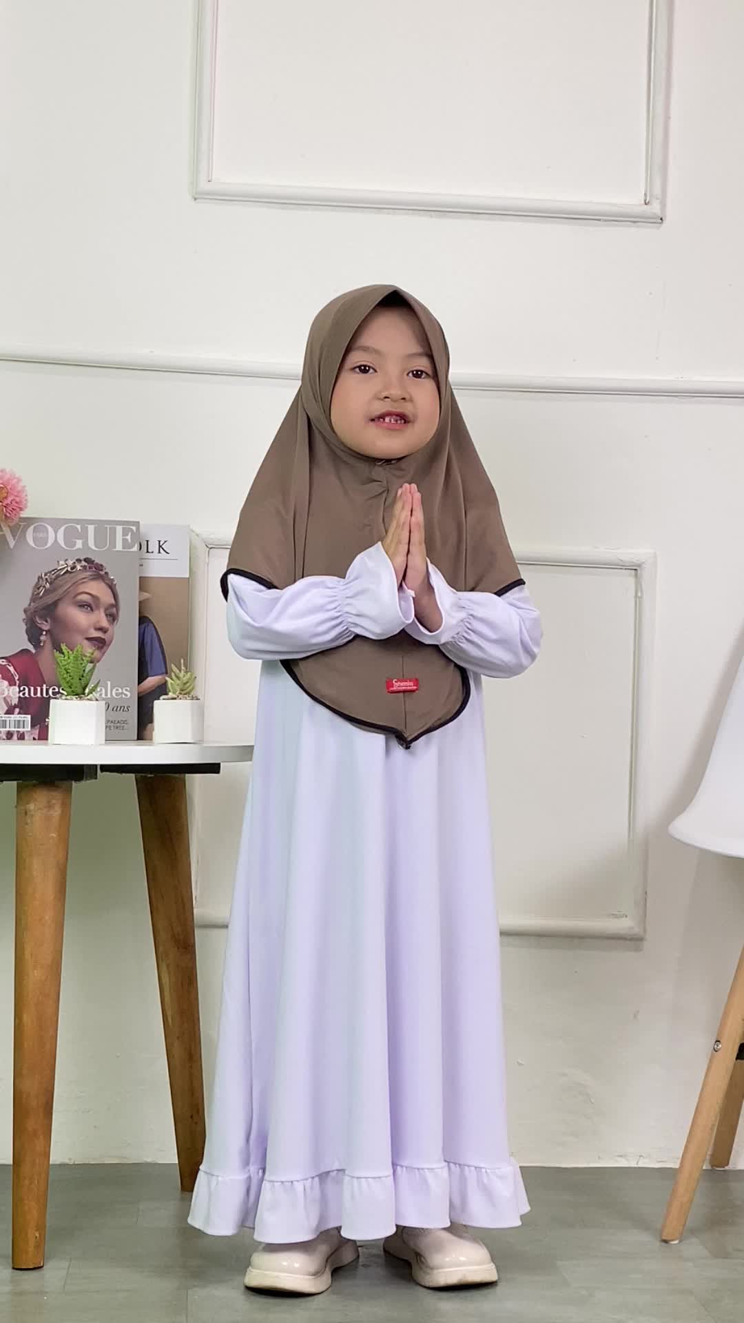 Paket Hemat Hijab Moana Anak 3-10 Tahun  isi 4 Pcs Hijab Instan Kids Daily Sport Bergo Kerudung Sekolah Anak Jersey Wanita Perempuan Shamira Muslim Sekolah Anak All Size Shamira