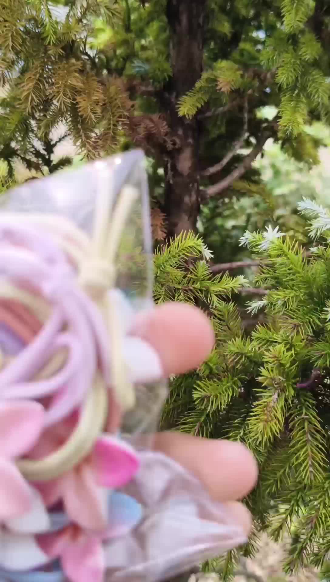 Ikat rambut / kuncir rambut aneka bandul cantik isi 12 pcs / Scrunchies