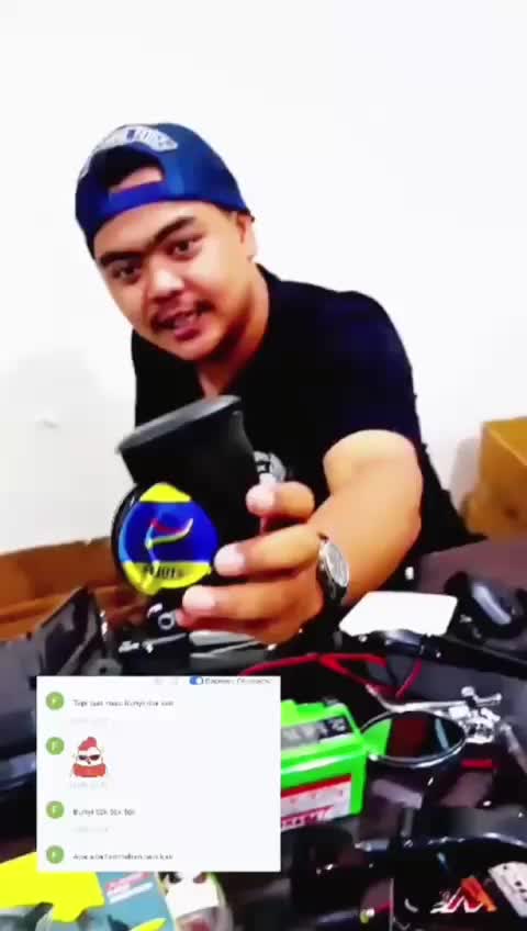 Klakson KEONG SINGLE Model DENSO Paket Klakson Keon+Relay Putus2 12V 510Hz 110dB Universal Motor