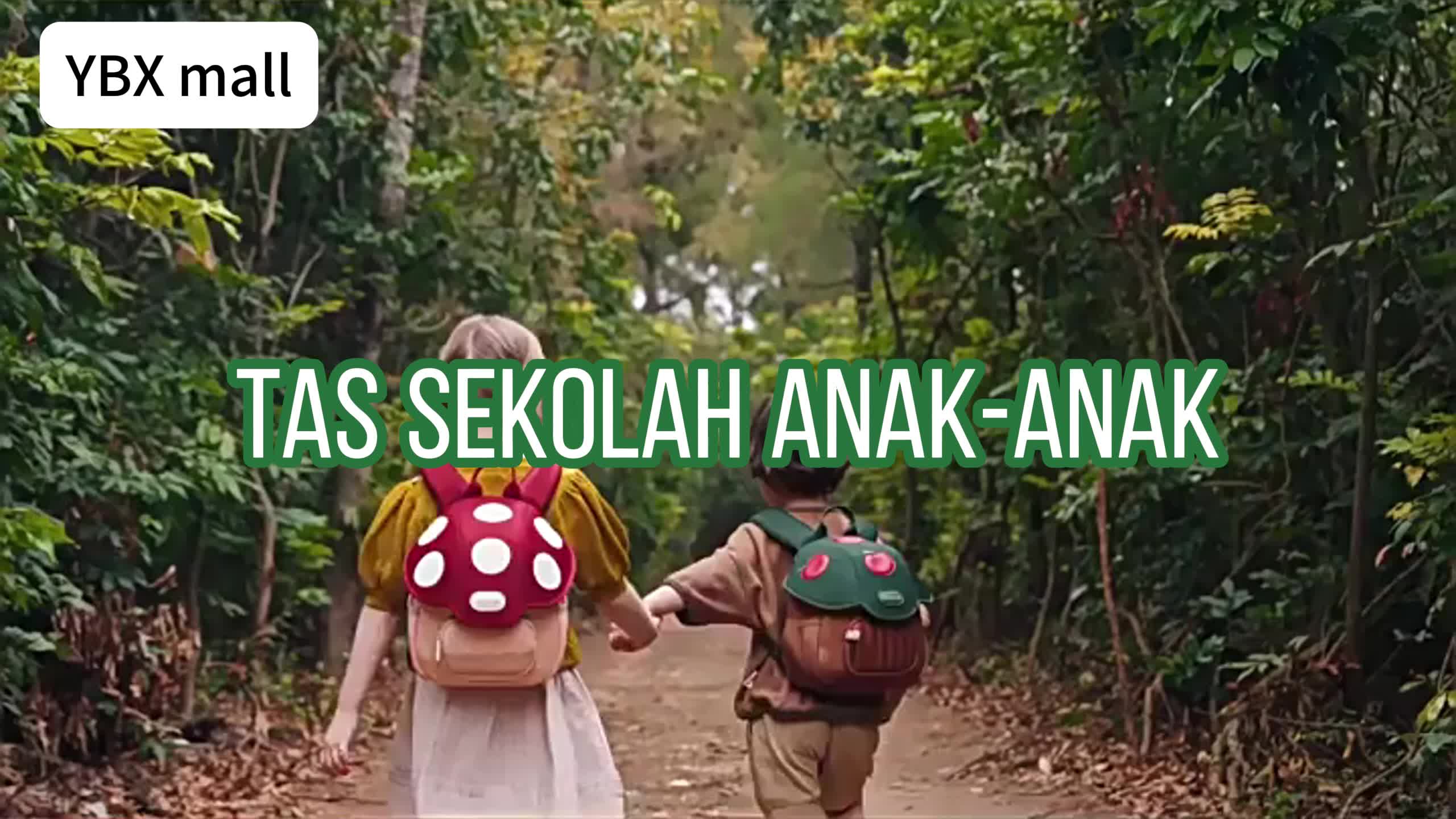 COD Desain Tas Sekolah Kecil Jamur Lucu Desain Tas Sekolah Kecil Mini Tas Sekolah Kecil Anak-anak Seri Bayi Lucu Tas Sekolah Kecil