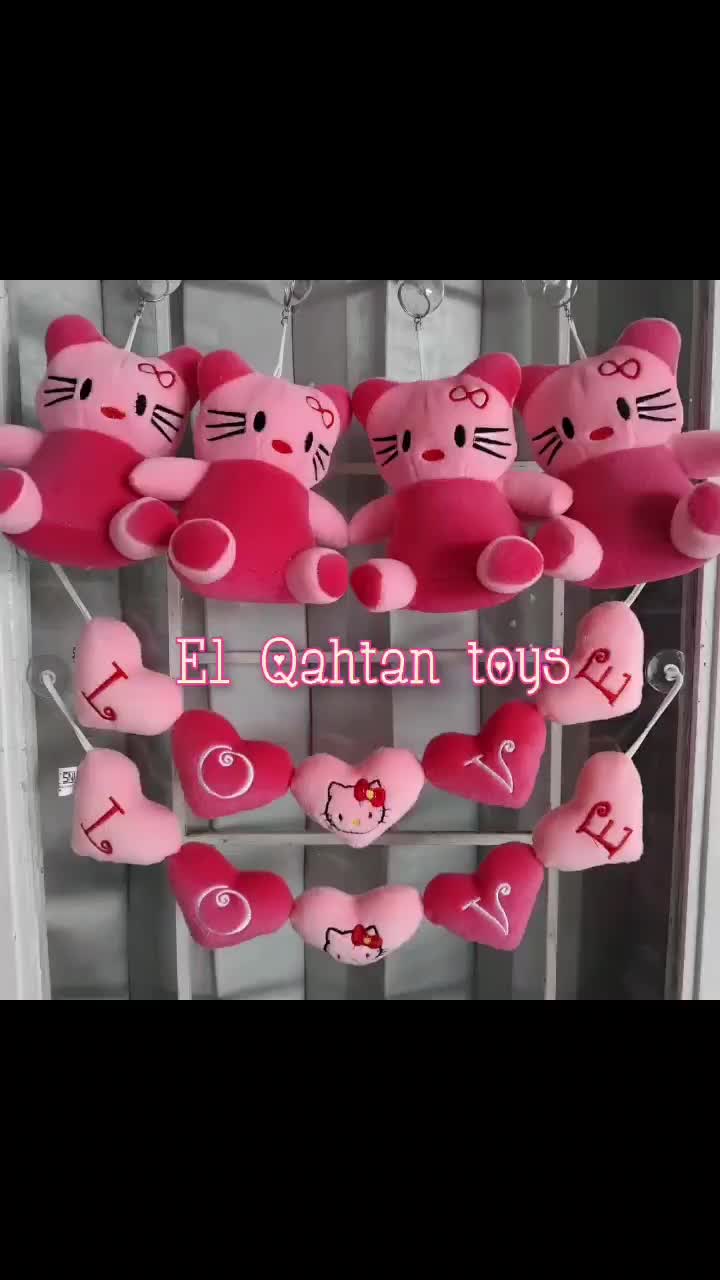 paket Boneka gantungan hiasan kaca mobil Set Hadiah Beraneka warna Car Doll Toys