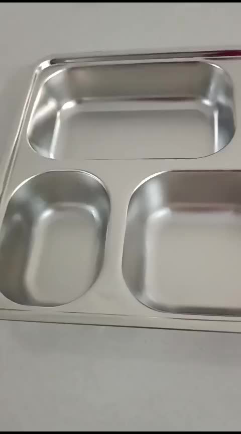 PIRING KOTAK MAKAN LUNCH BOX BENTO FOOD TRAY  TUTUP STAINLESS Kitchenware