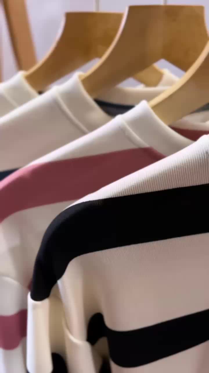 Atasan wanita lengan panjang Freya Stripes Blouse Baju oversize lengan panjang Femonritch