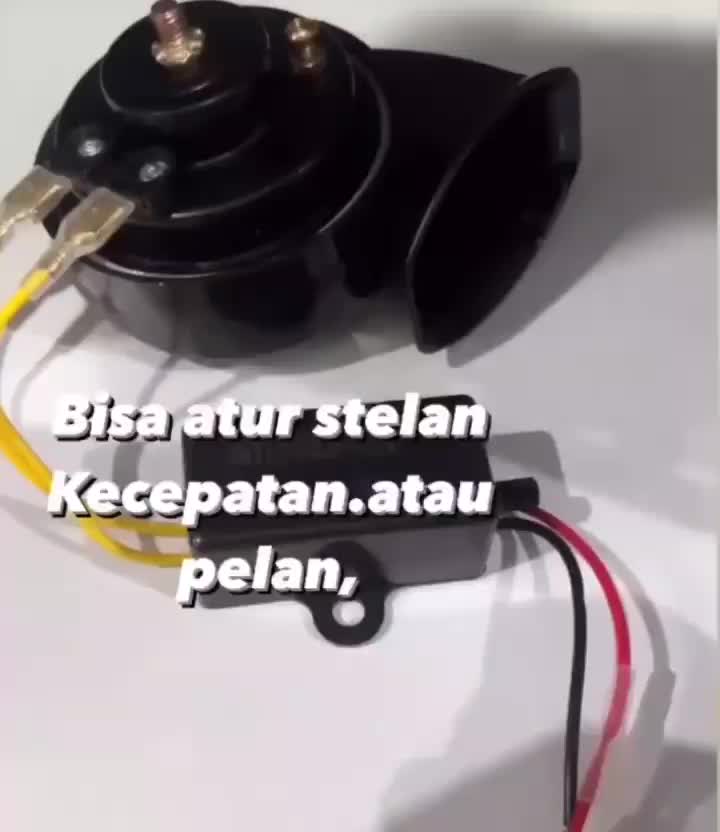 PAKET COD Modul Relay putus - putus + klakson standar dan klakson keong single Universal semua motor dan mobil bisa pakai