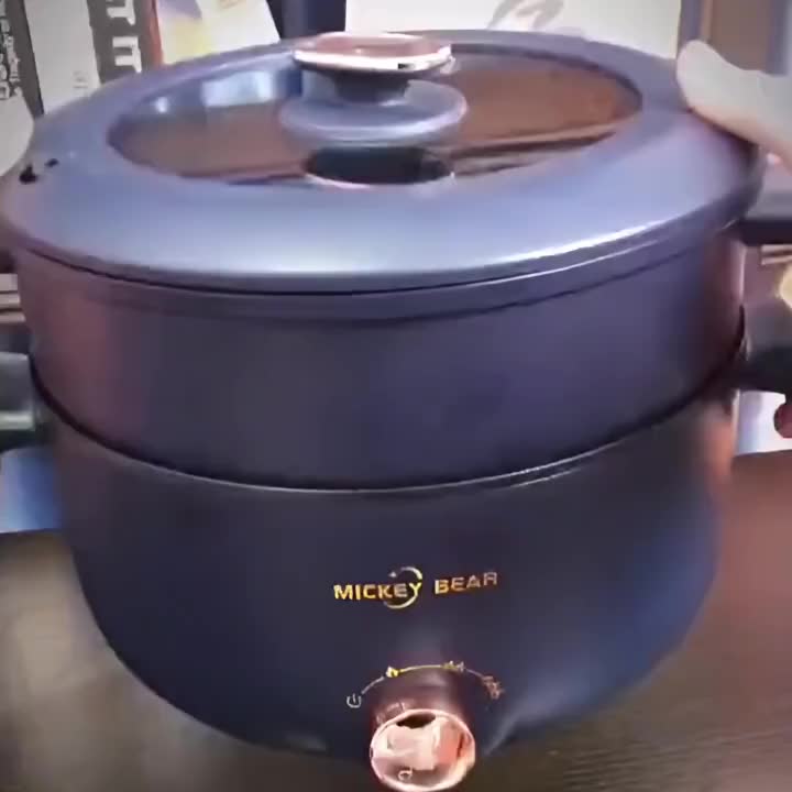 Panci Listrik Multifungsi 3 In 1 Electric Cooker Pot Panci