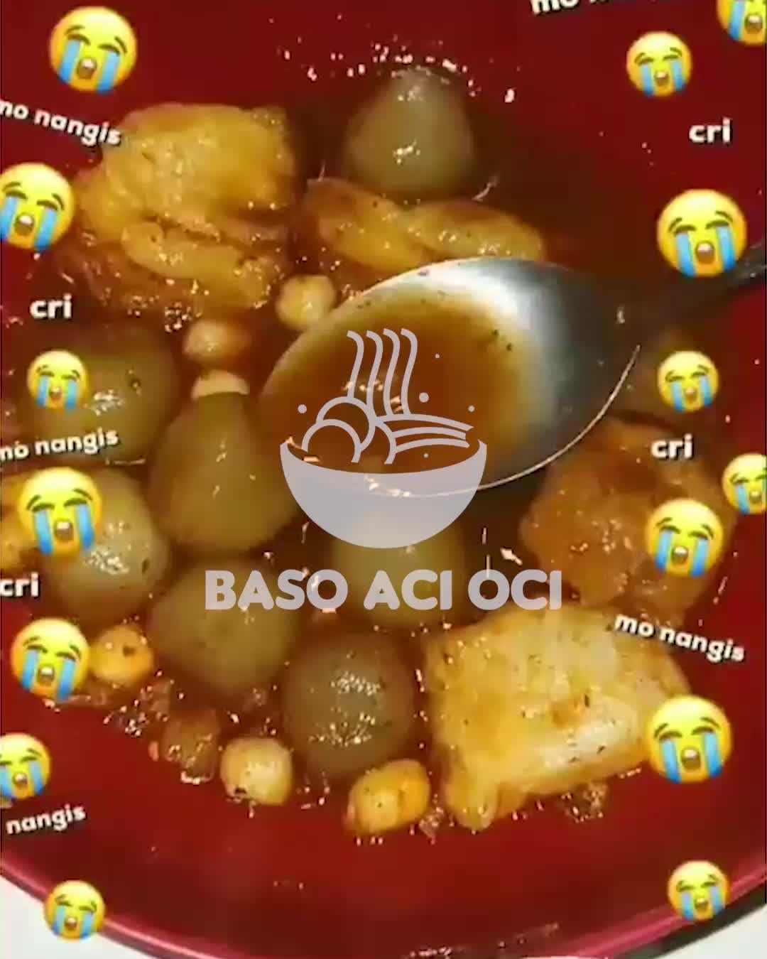 Baso aci kuah instan isi bumbu cikruh murah - Boci Oci Jando