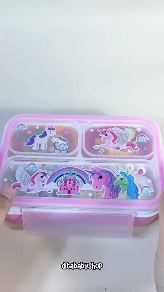 Tusukan Bento & Hiasan Bekal Makan Garpu Kecil Hias untuk Bekal Makan Anak Buah