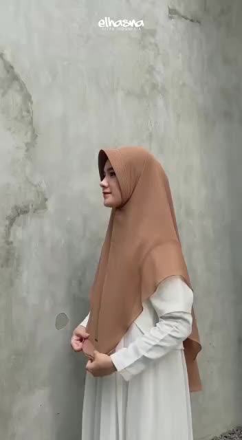 Jilbab Khimar Instan Bolak Balik Elhasna