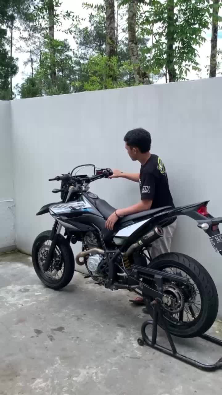 DK SPEED Knalpot Racing Surex KLX CRF WR155 Full System – Suara Bass Gahar – Tahan Panas & Plug and Play