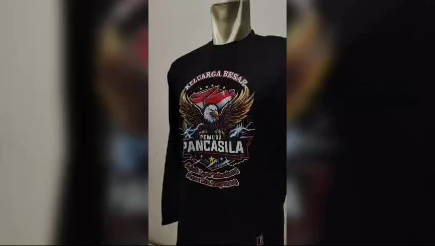 Kaos Pemuda Pancasila Terbaru Tangan Panjang Baju Distro Pria Dewasa Katun Combed Oblong Surfing Keren Polos Pendek Atasan