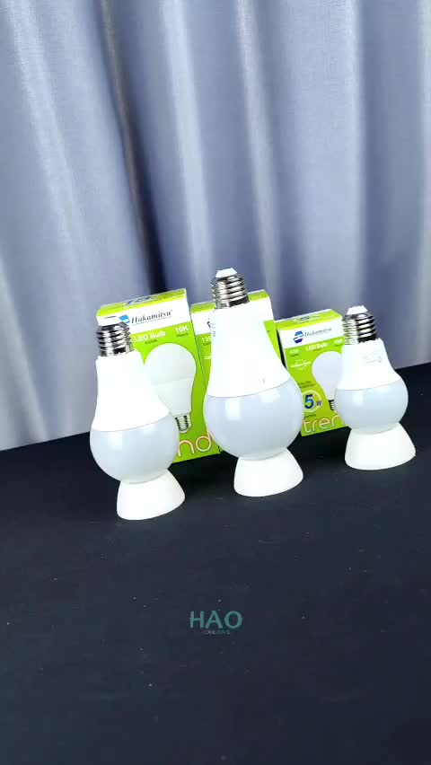 [HAO] Lampu Hakamitsu Trend ABULB 5W 7W 9W 12W 15W 18W 23W / Lampu Led Bulb / Lampu Warna Putih / LED ABulb