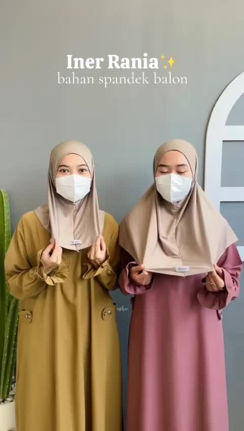 Alfajar -  Inner Dalaman Jilbab RANIA Bahan Spandek Adem