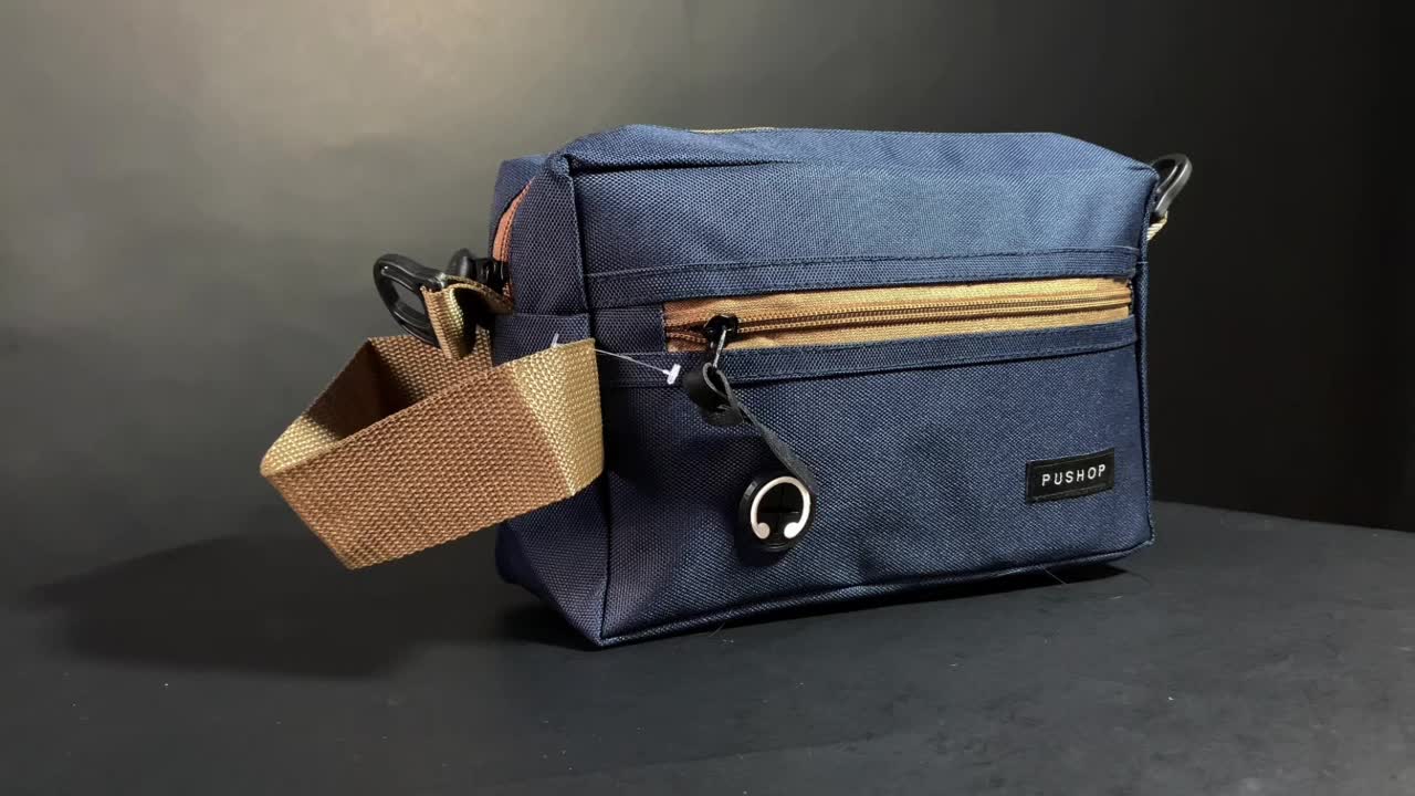 PUSHOP Tas Selempang Pria Wanita BUCKY - Slingbag Uniseks Sling bag Kasual Kanvas