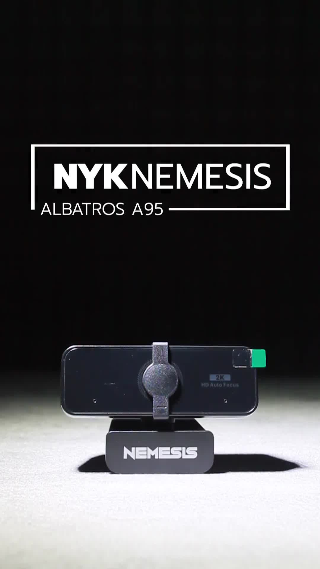 NYK Nemesis A95 / a-95 Albatros QHD Webcam with 2k Resolution