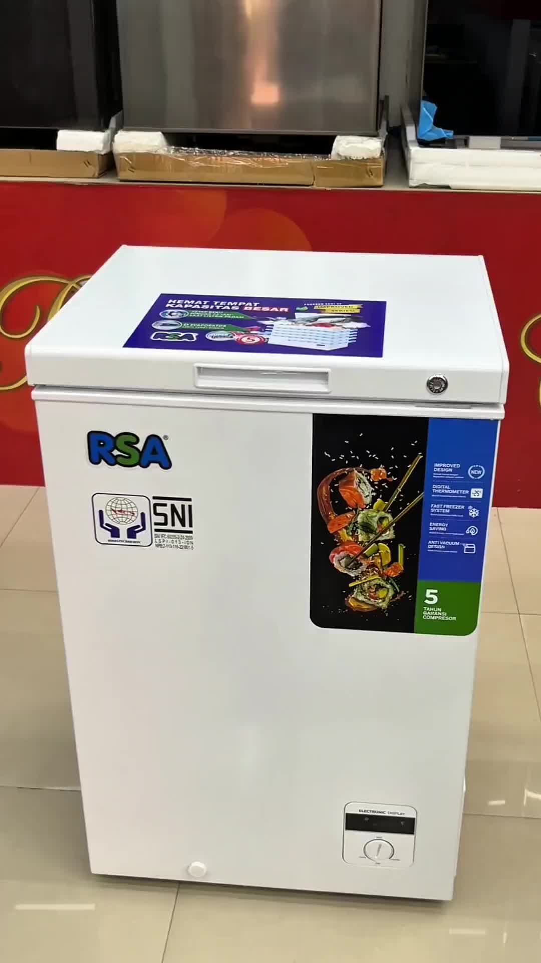 RSA CF 210 CHEST FREEZER BOX 200 L LEMARI PEMBEKU 200 LITER