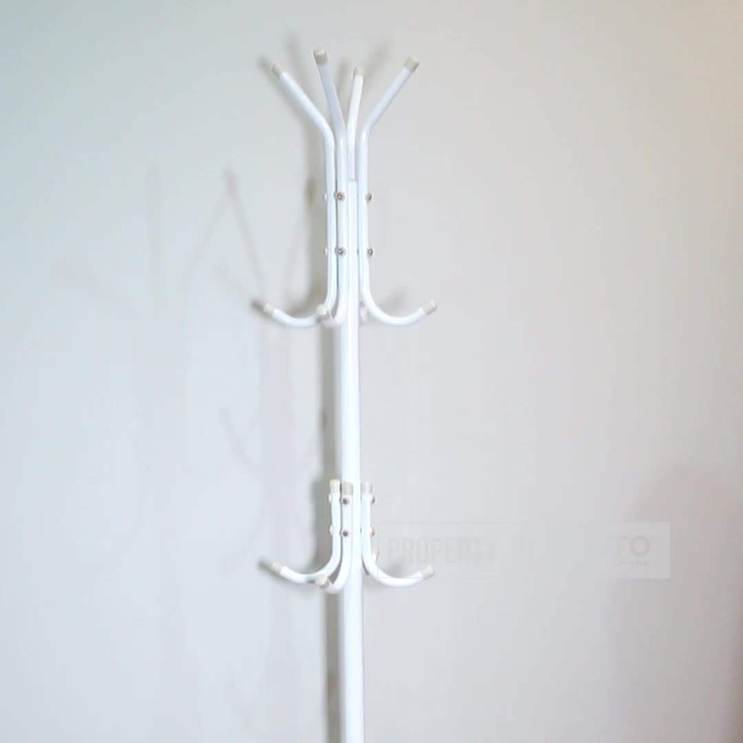 Stand Hanger Gantungan Baju Tas Topi Gantungan Tiang Berdiri Modern
