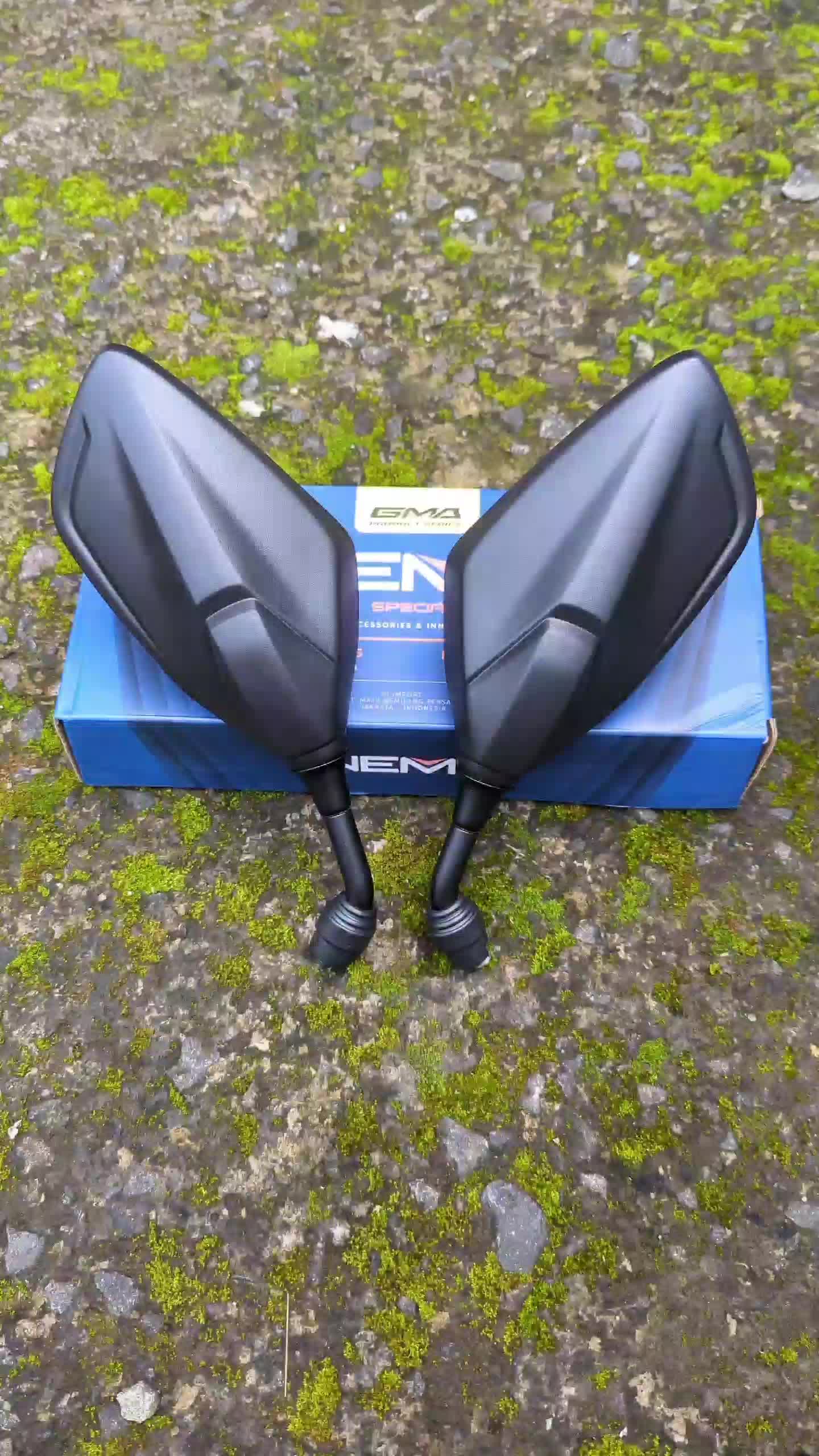 spion Nemo model Vario gen2 tangkai bubut 3 jari VARIO BEAT ADV PCX NMAX AEROX LEXI universal honda dan yamaha Motorcycle Baut