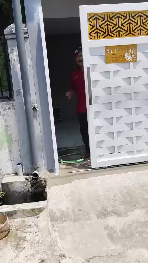 pagar besi minimalis mewah