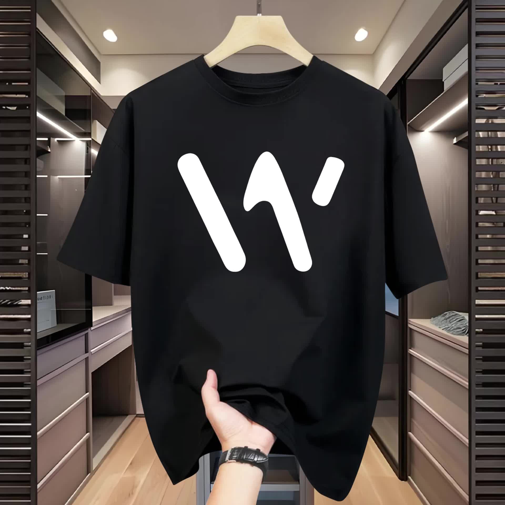 【COD】"Kaos Unisex Essential - Desain Bold Letter Kekinian │ Bahan Combed 24S Anti Lembek" Baju Hitam T-Shirt Pendek Polos Keren Distro Oblong Pria Dewasa Cowok Tulisan